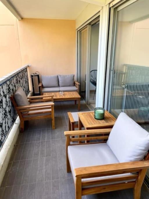 ניס Appartement En Residence Avec Piscine, Cinema מראה חיצוני תמונה